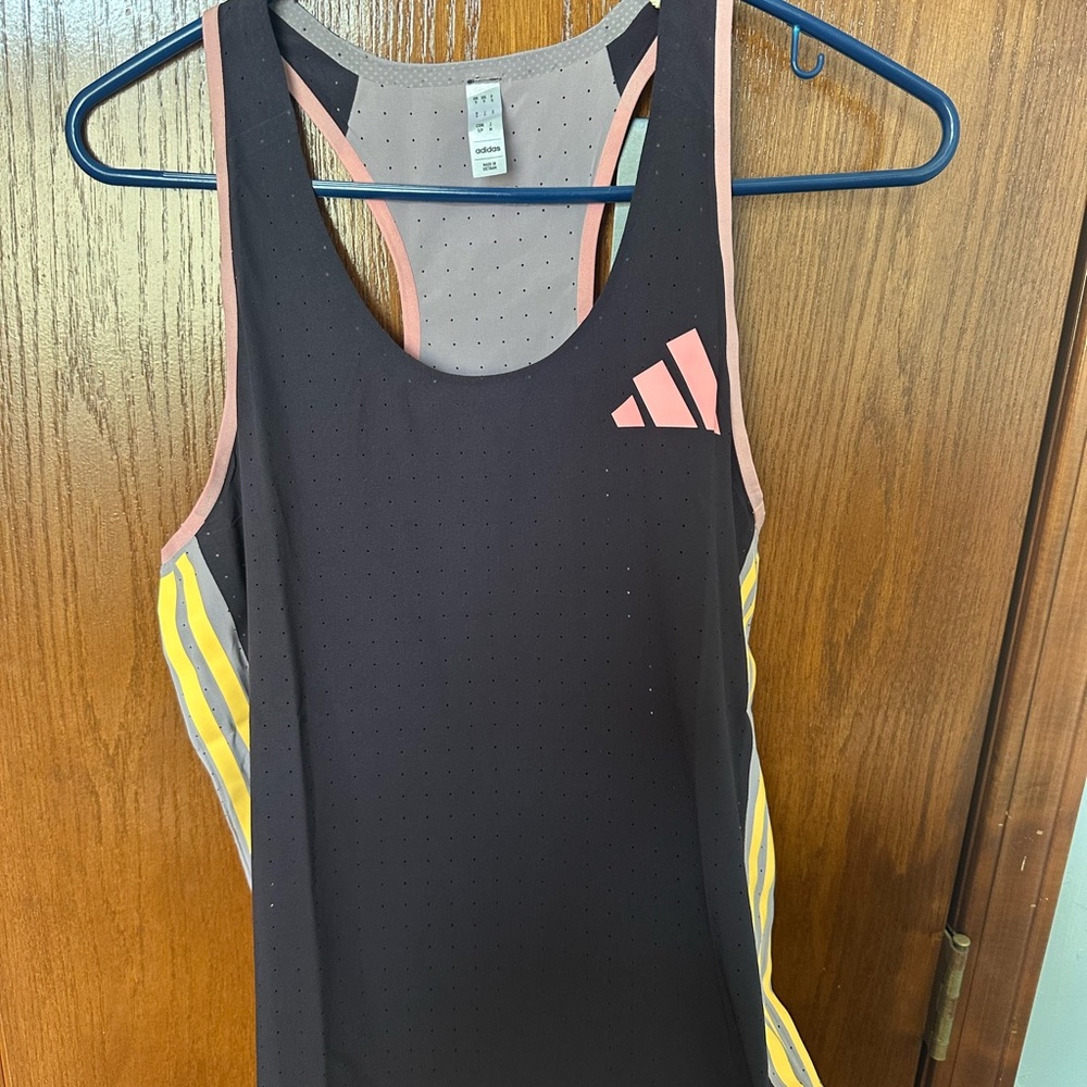 Adidas adizero pro elite running singlet NWT